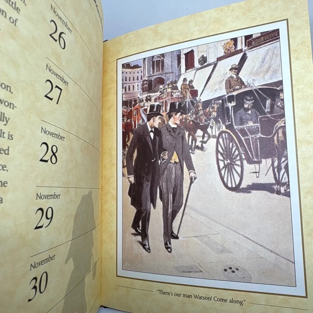 The Sherlock Holmes Birthday Book 1993 Robert Frederick Hardcover Illustrated